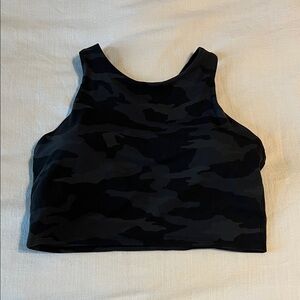 Athleta Longline Camo Sports Bra